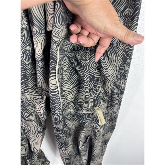 Free People FP Movement Women's S Spring Trekker Cargo Pants Black Olive Swirl - Picture 6 of 16